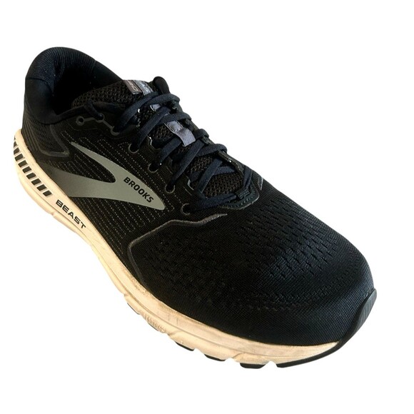 Brooks Beast 20 Men's 13 Extra Wide 4E Black Athletic Running Shoes 1103274E051 - Picture 1 of 16